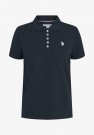 U.S Polo Alma Polo Piqueskjorte Dame, Dark Sapphire/Navy thumbnail