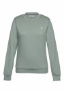 US Polo Adele O-Neck Sweater bomullsgenser Dame, Green Milliue thumbnail