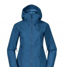 Bergans Skar Light 3L Shell Jacket Til Dame, North Sea Blue thumbnail