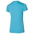 Mizuno Impulse Core Tee T-skjorte for trening Dame, Maui Blå thumbnail