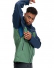 Bergans Skar Light 3L Shell Jacket Til Herre, Dark Jade Green/Navy Blue thumbnail