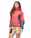 Bergans Vaagaa Windbreaker Jacket Til Dame, Peachy Red/Granite Blue thumbnail