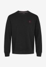 U.S Polo Adler Sweat O-Neck bomullsgenser Herre, Tap Shoe/Sort thumbnail