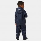 Helly Hansen K Bergen 2.0 PU Rainset Til Junior, navy thumbnail