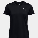Under Armour Tech SSC - SOLID trenings t-skjorte til Dame, sort thumbnail