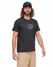 Bergans Nordmarka Organic Cotten Print Tee Til Herre, Dark shadow Grey thumbnail