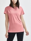 Craft ADV Essence SS Tee T-skjorte for trening Dame, Coral thumbnail