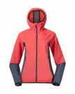 Bergans Vaagaa Windbreaker Jacket Til Dame, Peachy Red/Granite Blue thumbnail
