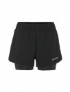 Craft ADV Essence 2-in-1 Shorts 2 til dame, Sort thumbnail