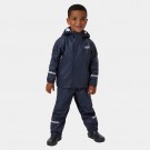 Helly Hansen K Bergen 2.0 PU Rainset Til Junior, navy thumbnail