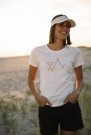 Twentyfour Logo T-skjorte Dame, Hvit (utsolgt) thumbnail