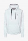 U.S. Polo Aba Hoodie Hettegenser i bomull Dame, Hvit thumbnail