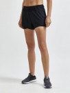 Craft Adv Essence 2-in-1 Shorts treningsshorts med innershorts Dame, Sort thumbnail