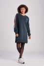 U.S Polo Ea Sweat Dress Kjole Dame, Dark Sapphire thumbnail