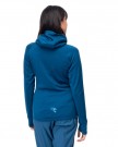 Bergans Cecilie Wool Hood Jacket Til Dame, Deep Sea Blue thumbnail