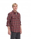 Bergans Tovdal Shirt Til Herre, Amarone Red / Dark Shadow Grey Check thumbnail