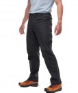 Bergans Vandre 3L Shell Zipped Pants til herre, sort  thumbnail