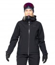 Bergans Oppdal Insulated Skijakke til Dame, Sort thumbnail