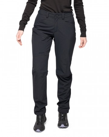 Bergans Vaagaa Light Softshell Pants Til Dame, Sort