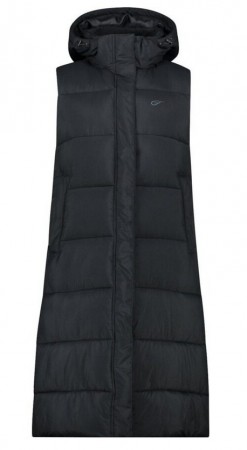 Five Seasons SIA lang vattert vest Dame, sort