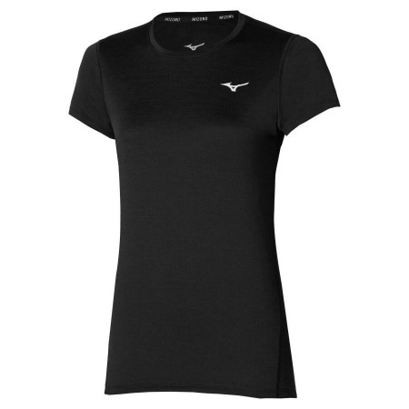Mizuno Impulse Core Tee T-skjorte for trening Dame, Sort