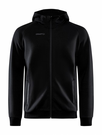 Craft Core Soul Full Zip Hood Hettejakke med glidelås Herre, Sort