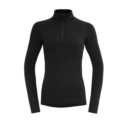 Devold Duo Active Merino 205 Z.Neck dame, Black