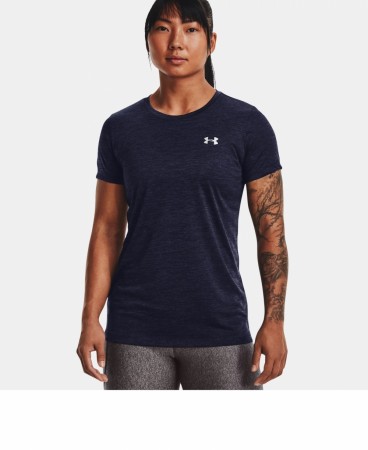 Under Armour Tech SSC - Twist T-skjorte for trening Dame, Midnight Navy