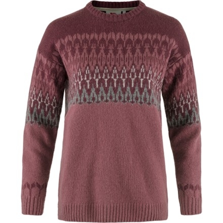 Fjällräven Övik Path Knit dame, Mesa Purple-Dark Garnet