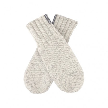 Devold Nansen Wool Mitten, Grey Melange