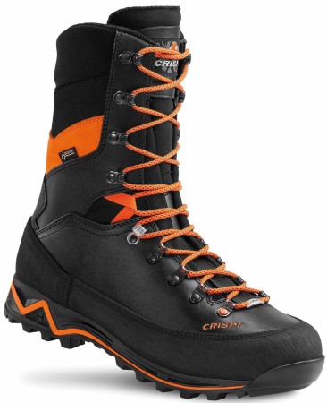 CRISPI TITAN NW GTX Jaktstøvel med Gore-Tex Unisex, Sort og Oransje