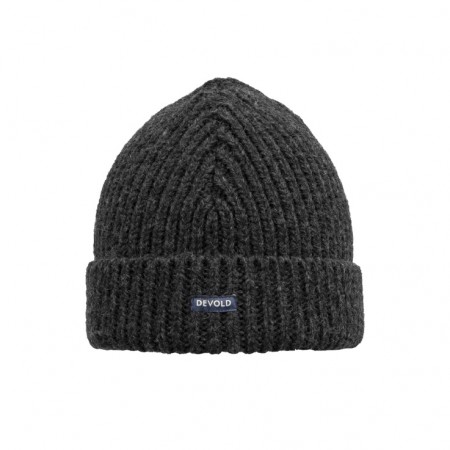 Devold Nansen Wool Beanie, Anthracite