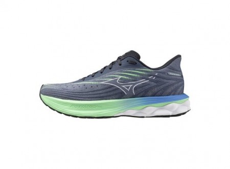 Mizuno Wave Skyrise 6 til Herre, Blå/Hvit
