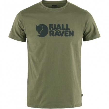 Fjällräven Logo T­-shirt T-skjorte Herre, Laurel Green  