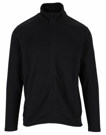 Twentyfour Flåm LZ Fleece Fleecejakke Herre, Sort 