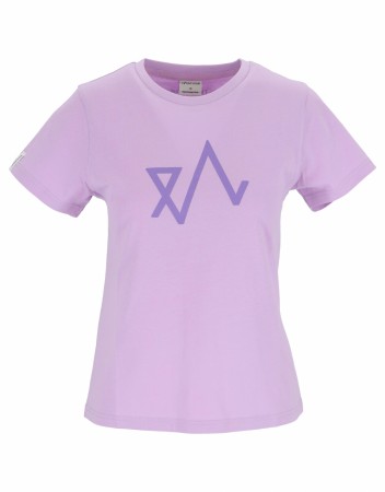 Twentyfour Logo T-skjorte Dame, Lavendel (utsolgt)