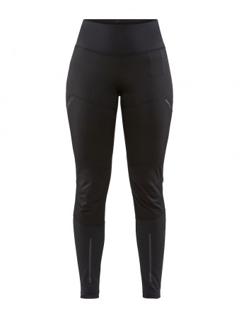 CRAFT Adv Essence Wind Tights vindtett treningsthights Dame, Sort