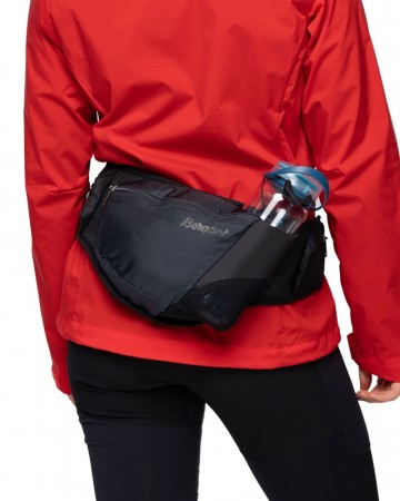 Bergans Driv Hippack 3, Black/Dark Shadow Grey