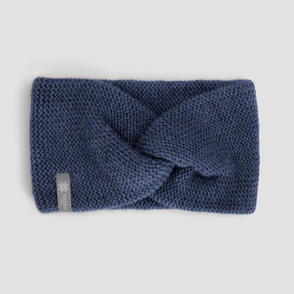 Morild Una pannebånd med refleks, denimblå