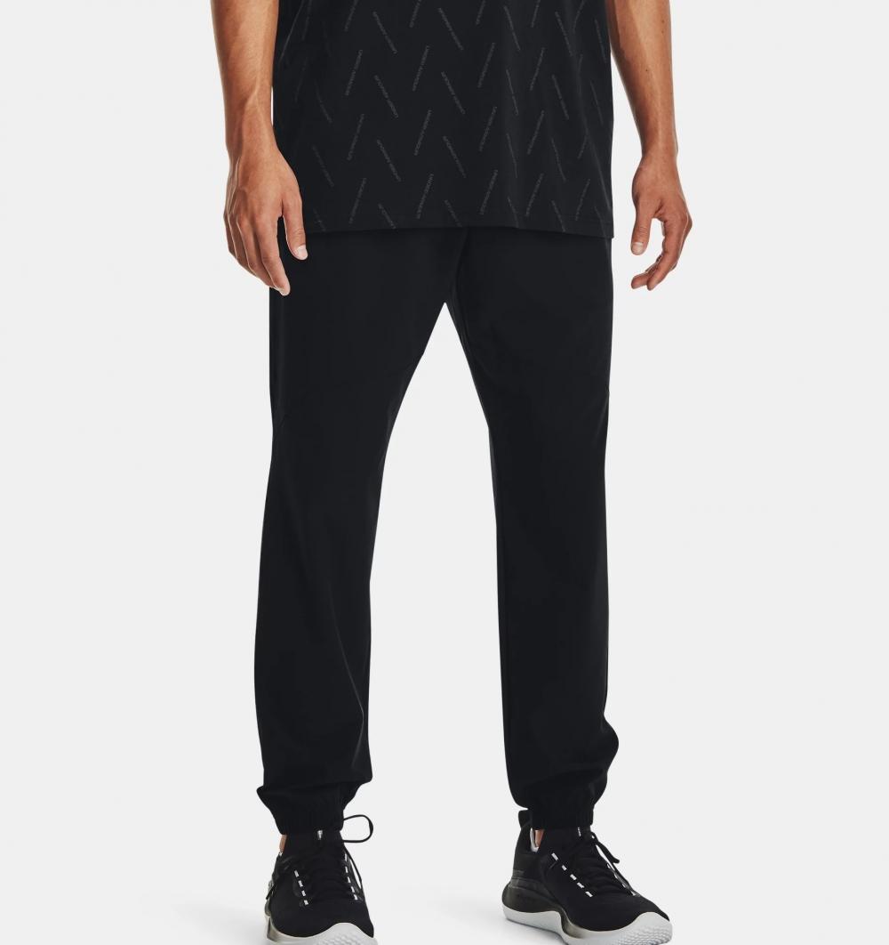 Under Armour UA Stretch Woven Joggers Joggebukse Herre, Svart 