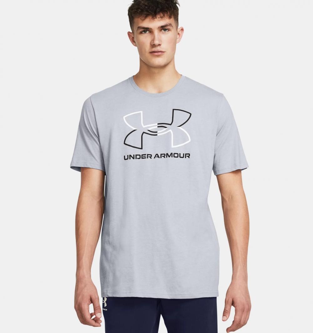 Under Armour UA GL FOUNDATION UPDATE SS T-Skjorte Herre, Mod Gray
