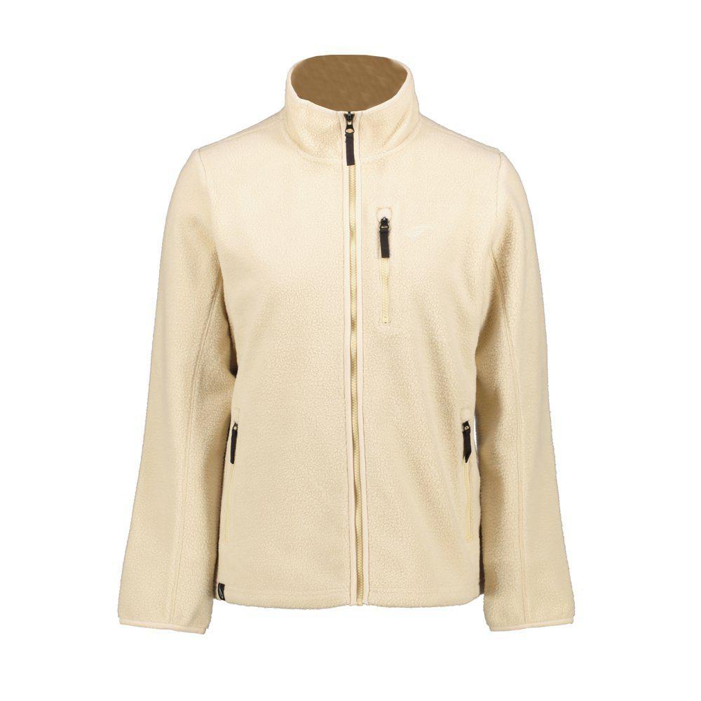 Five Seasons SUNNDAL JKT W Fleecejakke Dame, Oyster Gray 
