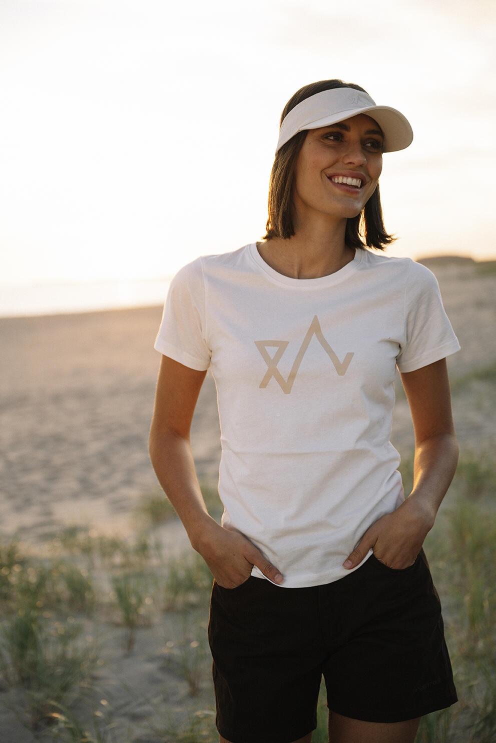 Twentyfour Logo T-skjorte Dame, Hvit (utsolgt)