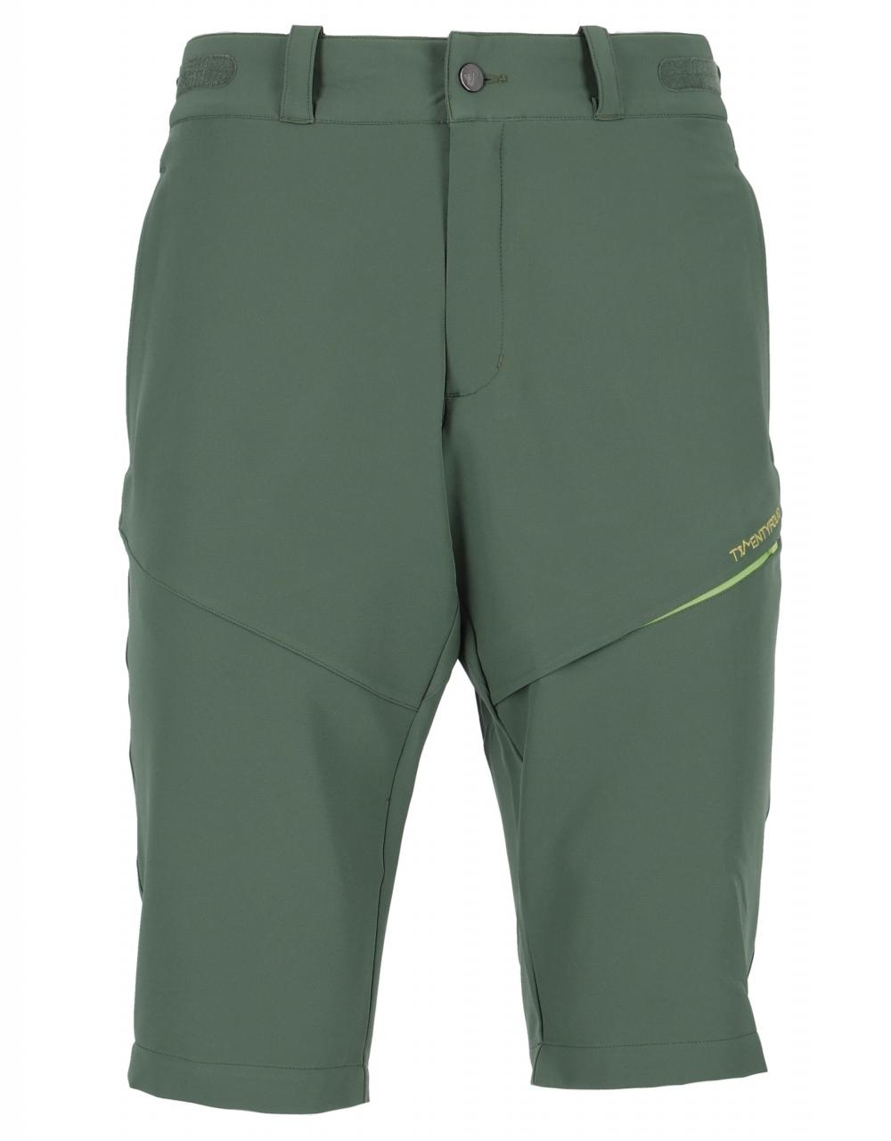 Twentyfour Fla?m 2.0 LS Lang Shorts Herre, Mellomgrønn