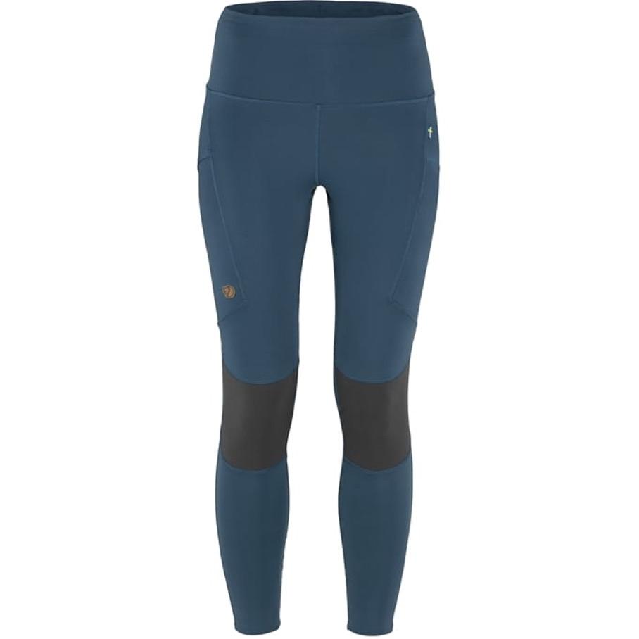 Fällräven Abisko Trekking Tights Pro Dame, Indigo Blue­-Iron Grey 