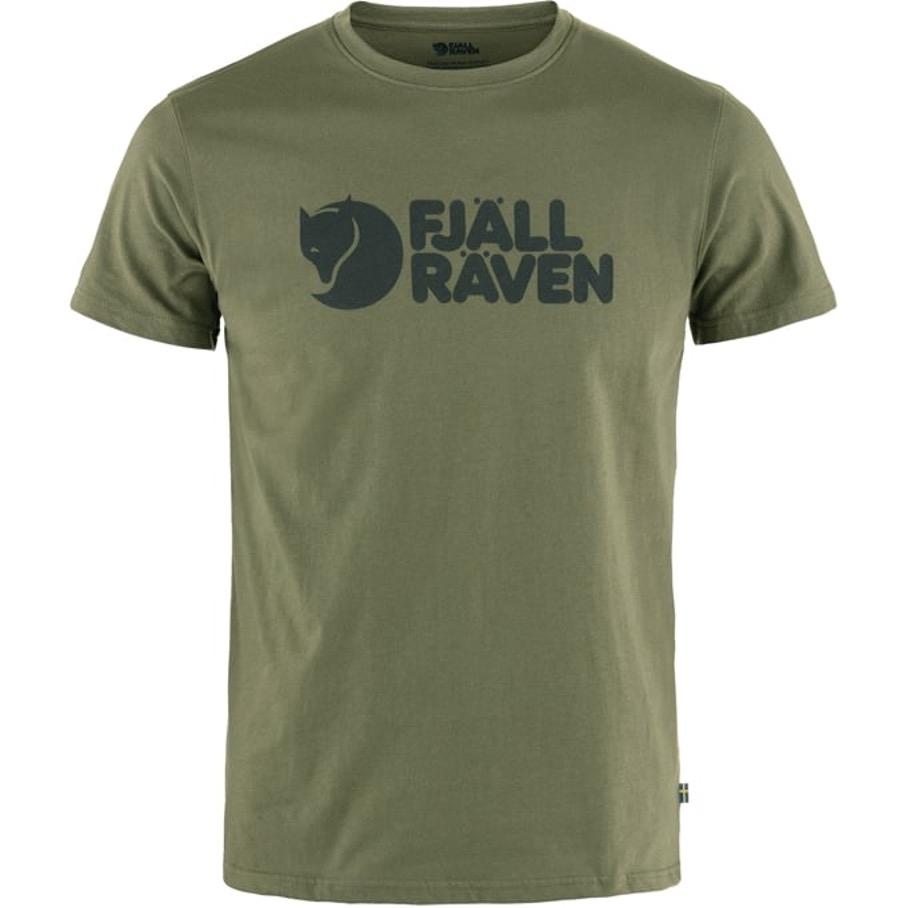 Fjällräven Logo T­-shirt T-skjorte Herre, Laurel Green