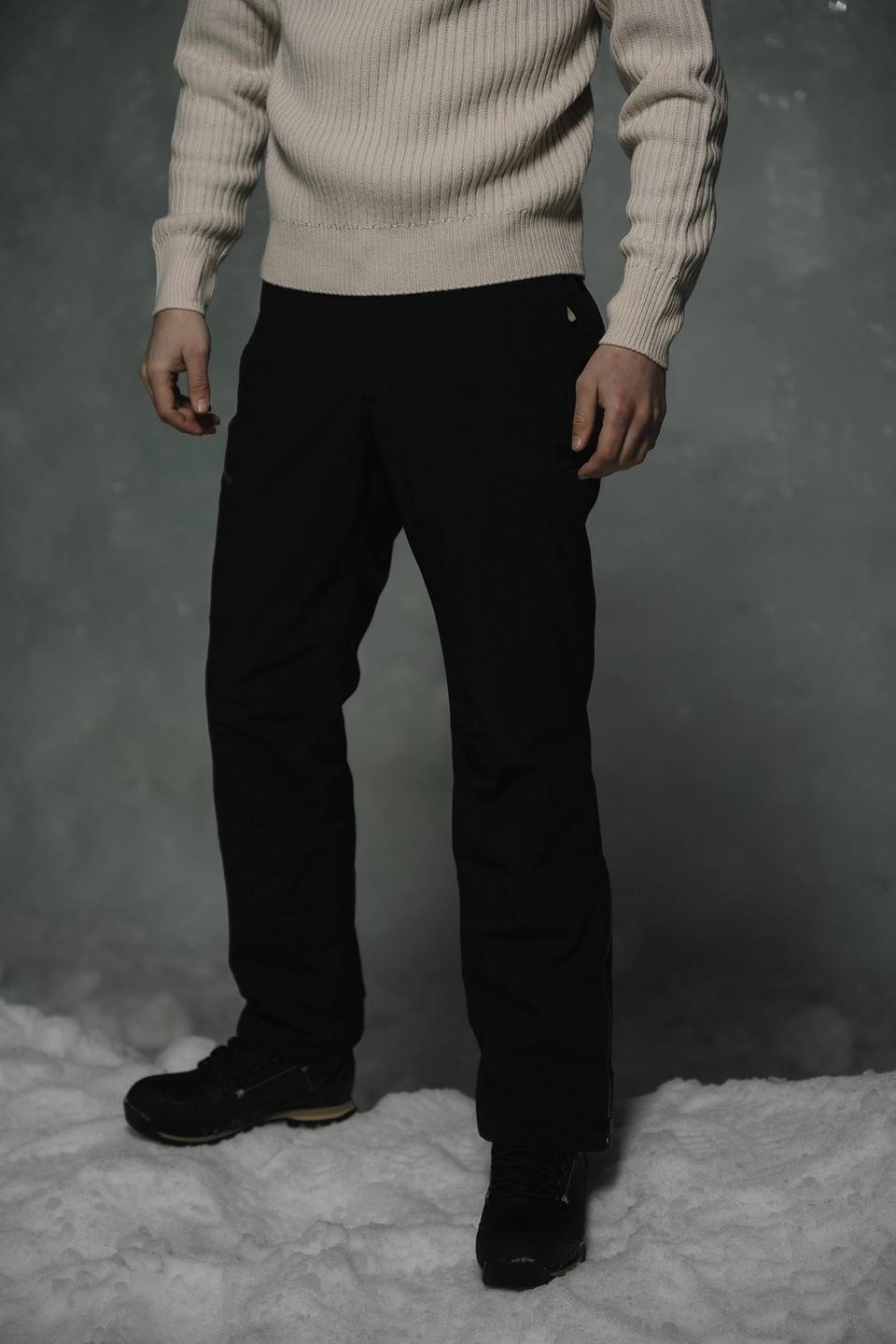 Twentyfour finse warm skallbukse herre, skyggesort