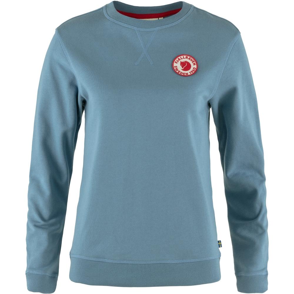 Fjällräven 1960 Logo Badge Sweater dame, Dawn Blue