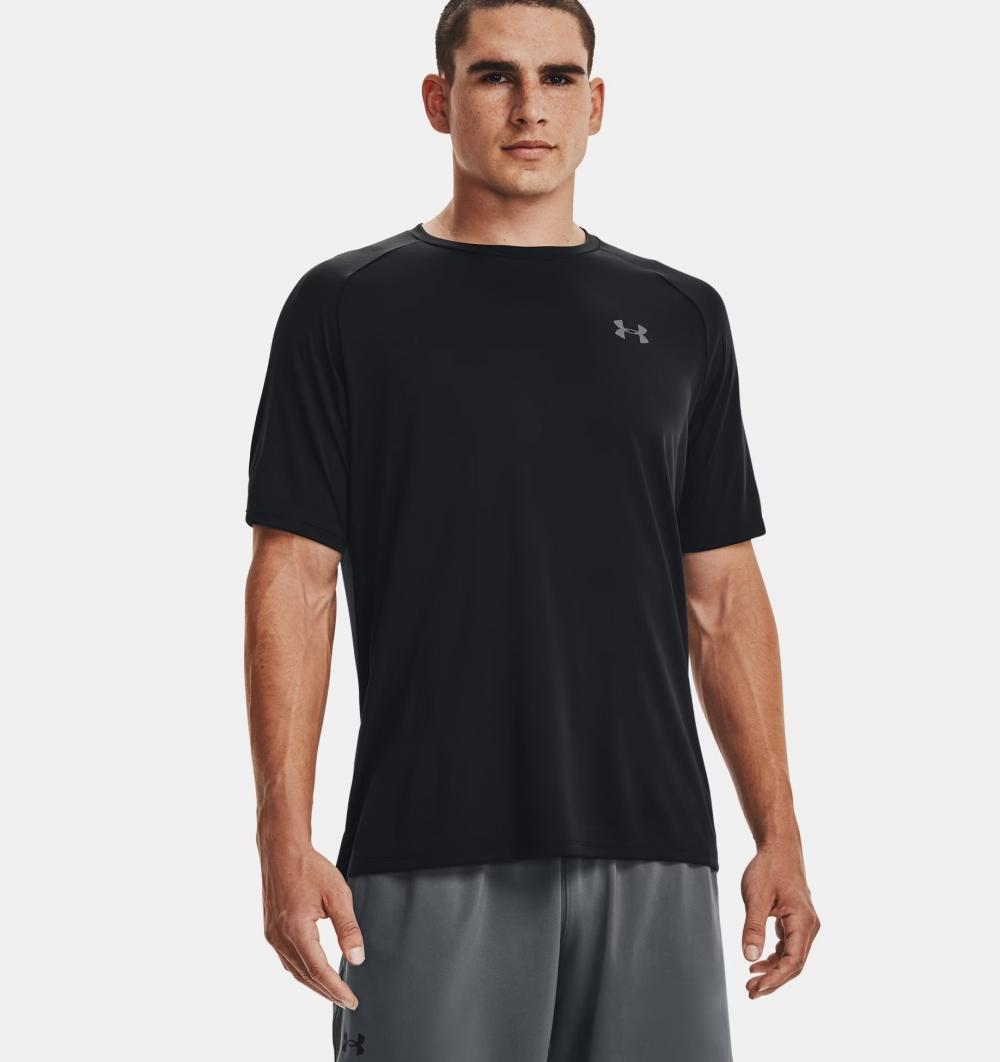 Under Armor UA Tech 2.0 SS Tee T-skjorte for trening Herre, Sort