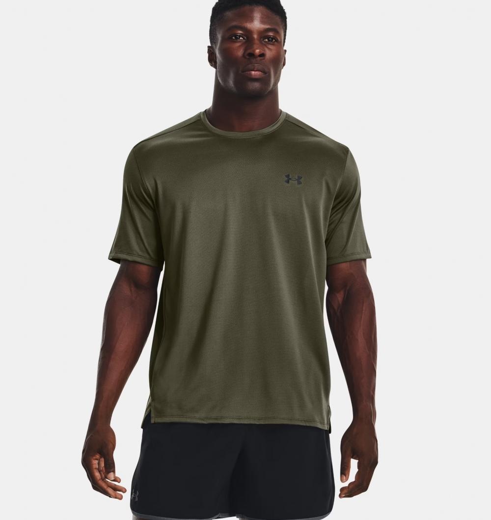 Under Armour UA Tech Vent SS, mørkegrønn